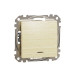 Вимикач Schneider Electric Sedna Design & Elements з підсвіткою береза SDD180101L