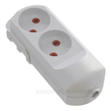 Колодка Neomax на 2 гнізда (NX500200) Колодка Neomax на 2 гнізда (NX500200)