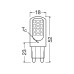 Світлодіодна лампочка Osram 4058075432246 LED G9 DIM 1x4W 2700K 470Lm IP20