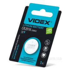 Літієва батарея Videx CR2016 (CR2016 1B) 1 шт