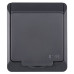Розетка Elektro Plast 0324-7 Hermes 1 IP44 антрацит