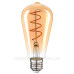 Філаментна LED лампа Vestum 1-VS-2703 ST64 Е27 4Вт 220В 2500К golden twist «вінтаж»