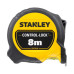 Вимірювальна рулетка Stanley STHT37232-0 Control-lock 8мх25мм в обгумованому корпусі з подвійною шкалою