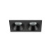 Точковий світильник TK Lighting 10579 Prisma Duo GU10 2x10W IP65 чорний