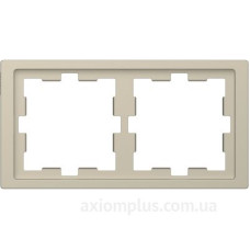 Двомісна рамка Schneider Electric D-Life MTN4020-6533 сахара