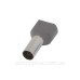 Ізольований наконечник E.Next e.terminal.stand.te.2.2.5.grey 2x2,5 кв.мм сірий (s4037008) Ізольований наконечник E.Next e.terminal.stand.te.2.2.5.grey 2x2,5 кв.мм сірий (s4037008)