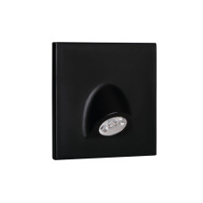 Світильник для підсвітки сходів/коридору Kanlux 32497 Mefis LED 1x0.7W 4000K 35Lm IP20 чорний
