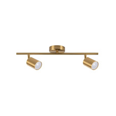 Світильник поворотний, спот Goldlux 327260 Goldi GU10 2x10W IP20 золотий