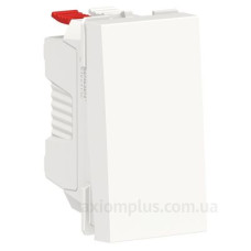 Одноклавішний вимикач Schneider Electric NU310618 (схема 1) 10А 1М (білий) Одноклавішний вимикач Schneider Electric NU310618 (схема 1) 10А 1М (білий)