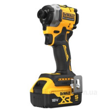 Ударний акумуляторний безщітковий шурупокрут DeWALT DCF850P2T XR Li-Ion 18В з 2 акумуляторами Ударний акумуляторний безщітковий шурупокрут DeWALT DCF850P2T XR Li-Ion 18В з 2 акумуляторами
