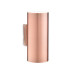 Бра, настінний світильник Ideal Lux 164847 Look GU10 2x28W IP20 мідний