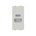 Розетка Zenit дюна 1 мод. USB A+C 2,1A ( 2CLA218530N6201 )