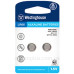 Лужна батарея Westinghouse LR66-BP2(AG4-BP2) Alkaline таблетка LR66 2шт у блістері Лужна батарея Westinghouse LR66-BP2(AG4-BP2) Alkaline таблетка LR66 2шт у блістері