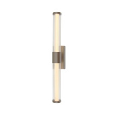 Бра, настінний світильник Zuma Line WL32186/8W Eddie LED 1x8W 3000K 704Lm IP44 коричневий (5905316693630)