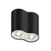 Точковий світильник Zuma Line 50407-BK Rondoo GU10 2x50W IP20 чорний (5905316604063)