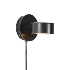 Бра, настінний світильник Nordlux 2010821003 Clyde LED 1x4W 2700K 350Lm IP20 чорний