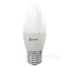 Світлодіодна LED лампа ELCOR 534301 Е27 C37 5Вт 4200К Світлодіодна LED лампа ELCOR 534301 Е27 C37 5Вт 4200К