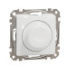 Універсальний поворотний світлорегулятор Schneider Electric білий SDD111502