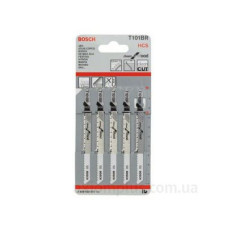 Лобзикові пилки Bosch T101BR (5шт)