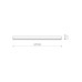 Світильник стельовий Nowodvorski 7600 Straight Ceiling LED T8LED 1x22W 3000K 3200Lm IP20 чорний
