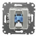 Комп'ютерна розетка Schneider Electric Sedna Design & Elements RJ45 кат. 6 STP біла SDD111461