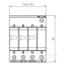Обмежувач перенапруг OBO Bettermann (5094463) Тип I+II V25-B+C 3+NPE