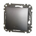 Вимикач Schneider Electric Sedna Design & Elements з підсвіткою матовий алюміній SDD170101L