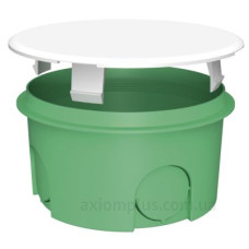 Монтажна коробка для суцільних стін Plank Electrotechnic BOXES MB101 (PLK6101500) типу МВ 70х40мм (салатова)