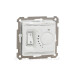 Термостат теплої підлоги Schneider Electric Sedna Design білий SDD111507
