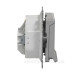 Розетка Schneider Electric Sedna Design & Elements з заземленням шторками та кришкою IP44 алюміній SDD213024
