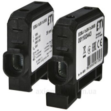 Ввідна силова клема ETI EDBJ-1x35-1x35/B 125A 1000В AC/1500В DC чорна (1102443)