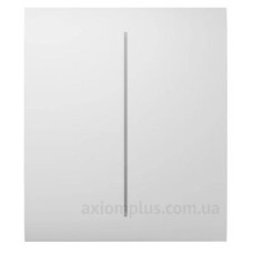 Клавіша розумного вимикача 2кл Ajax 45116.140.WH CenterButton для LightSwitch біла (29795)