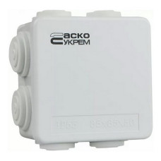 Коробка розподільча АСКО 100х100х70 біла IP65 ( A0150170018 ) Коробка розподільча АСКО 100х100х70 біла IP65 ( A0150170018 )