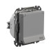 Розетка Schneider Electric Sedna Design & Elements з заземленням шторками та кришкою IP44 алюміній SDD213024