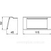 Супорт-рамка OBO Bettermann (7368485) для UDHOME ONE 2x Modul45