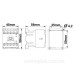 Контактор Schrack LZDM1213 Cubico Mini 230В AC 1НВ 5,5 кВт 12А 3Р