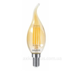 Філаментна лампа Maxus C37 FM-T 220Вт E14 Golden (1-MFM-731) Філаментна лампа Maxus C37 FM-T 220Вт E14 Golden (1-MFM-731)