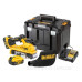 Стрічкова безщіткова шліфмашина DeWALT DCW220P2 XR Li-lon 18В розмір стрічки 75х533мм