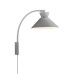 Бра, настінний світильник Nordlux 2213371010 Dial E27 1x40W IP20 сірий