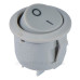 Перемикач TNSy KCD1-5-101 Grey/Grey круглий сірий (TNSy5500715)
