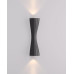 Бра, настінний світильник Kloodi WA-GLORY 350 3K BK LED 2x10W 540Lm IP20 чорний