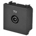 TV розетка ABB Zenit N2250.7 AN 2М (антрацит) TV розетка ABB Zenit N2250.7 AN 2М (антрацит)