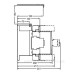 Контактор Schrack LSDE305F 220-240В AC 2НВ+2НЗ 160кВт 330А 3P розмір 10