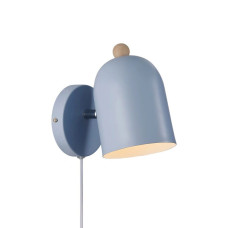 Бра, настінний світильник Nordlux 2412671006 Gaston E27 1x15W IP20 блакитний