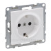 Розетка 2К+З 16А/250В зі шторками Legrand SUNO (білий) 721120