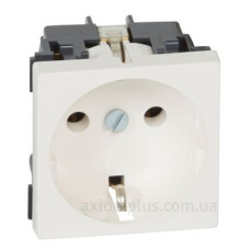 Механізм розетки Legrand Mosaic 2P+E (нім. стандарт) 2 модульна