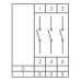 Кулачковий перемикач EMAS PSA020AK331S ON-OFF (0-1) 20А