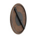 Бра, настінний світильник Nowodvorski 11292 Ring Timber LED XL 1x16W 3000K 290Lm IP20 коричневий