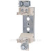 Тримач запобіжника ETI 004123002 PK 00 1p 160A (M8-2M6) S