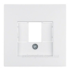 Накладка для гучномовців/USB-розеток, полярна білизна матова Berker S.1/B.3/B.7